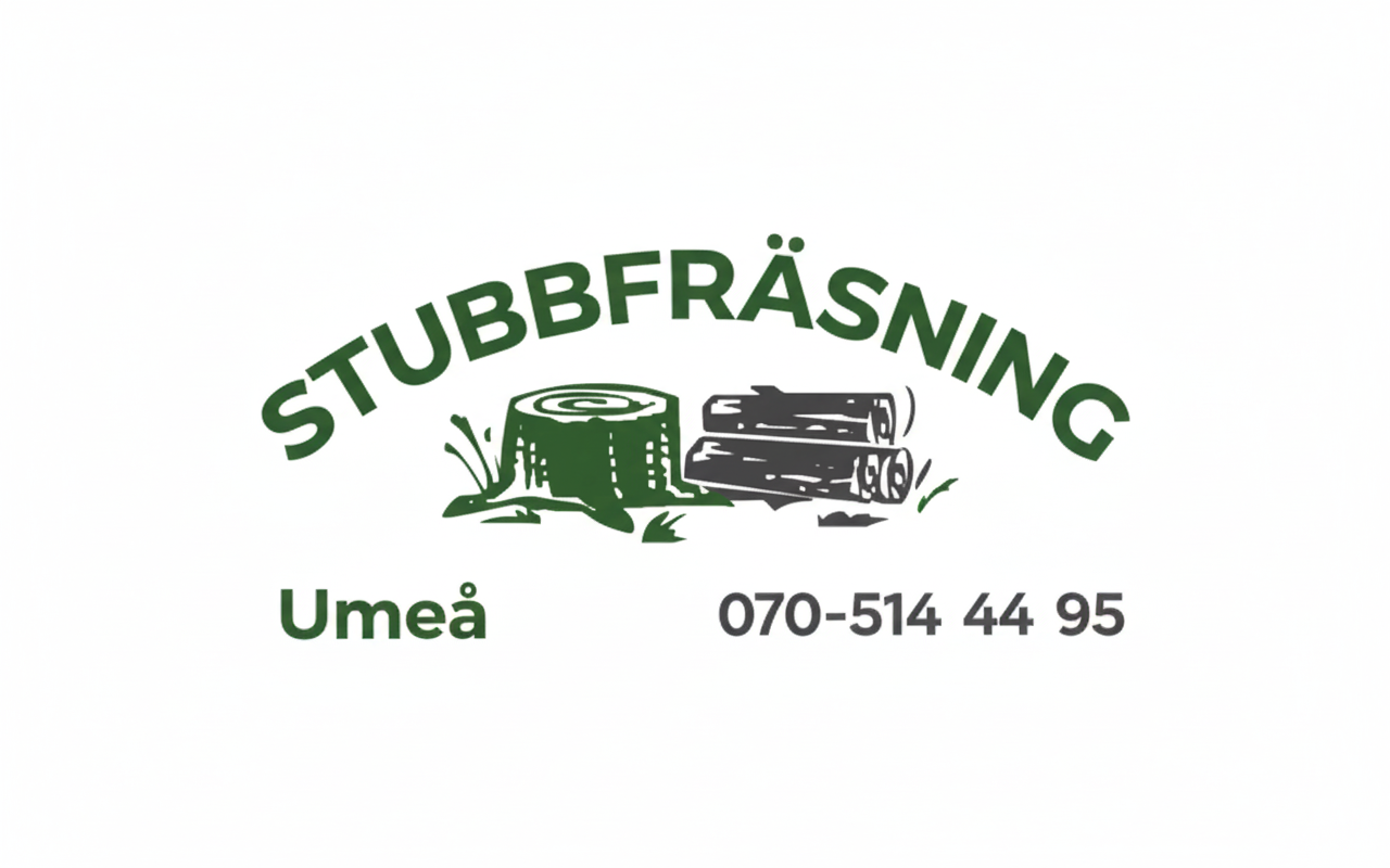 Stubbfräsning i Umeå logotyp